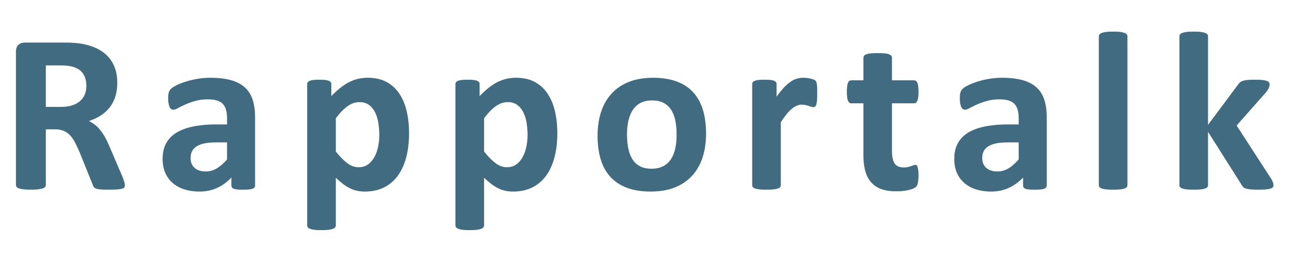 Rapportalk | Marketing Communications Logo